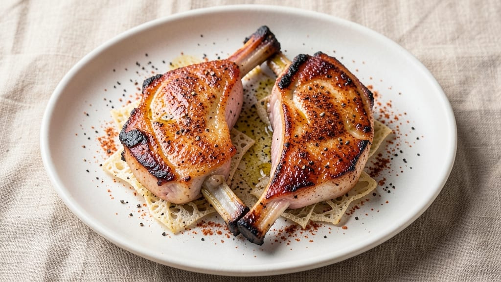 Air Fry Bone-In Pork Chops Recipe: Crispy Crust With Juicy, Melting Meat