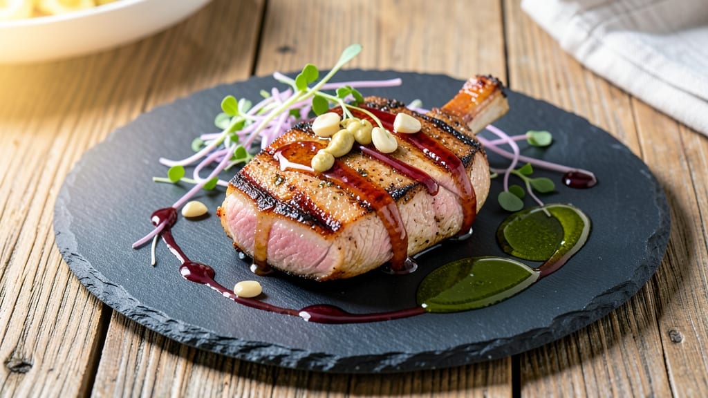 Delicious Grilled Pork Chop Recipe: Smoky-Grilled Crust With Juicy Pink Centers