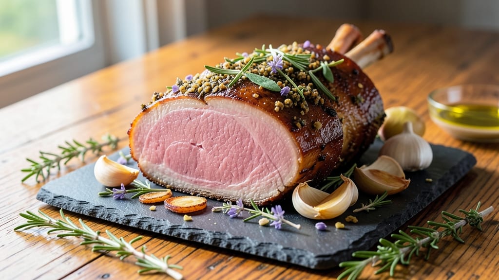 1 Pound Pork Roast Recipe: Herb-Crusted Crunch Meets Juicy Pink Perfection