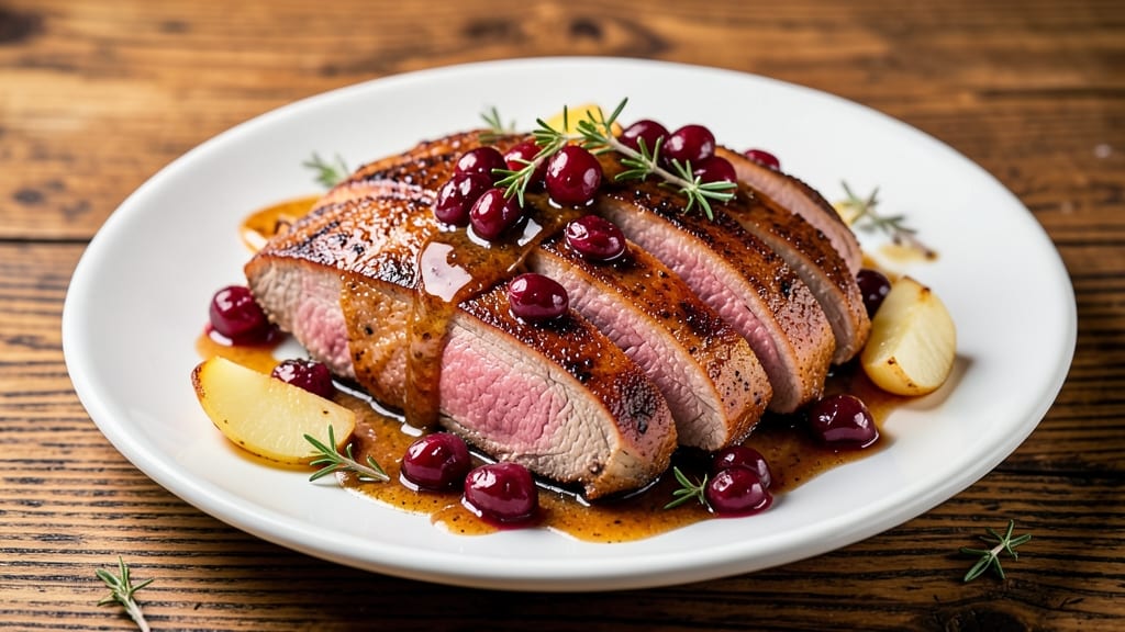 Apple Cranberry Pork Loin Recipe: Sweet-Tart Glaze That Caramelizes Skin