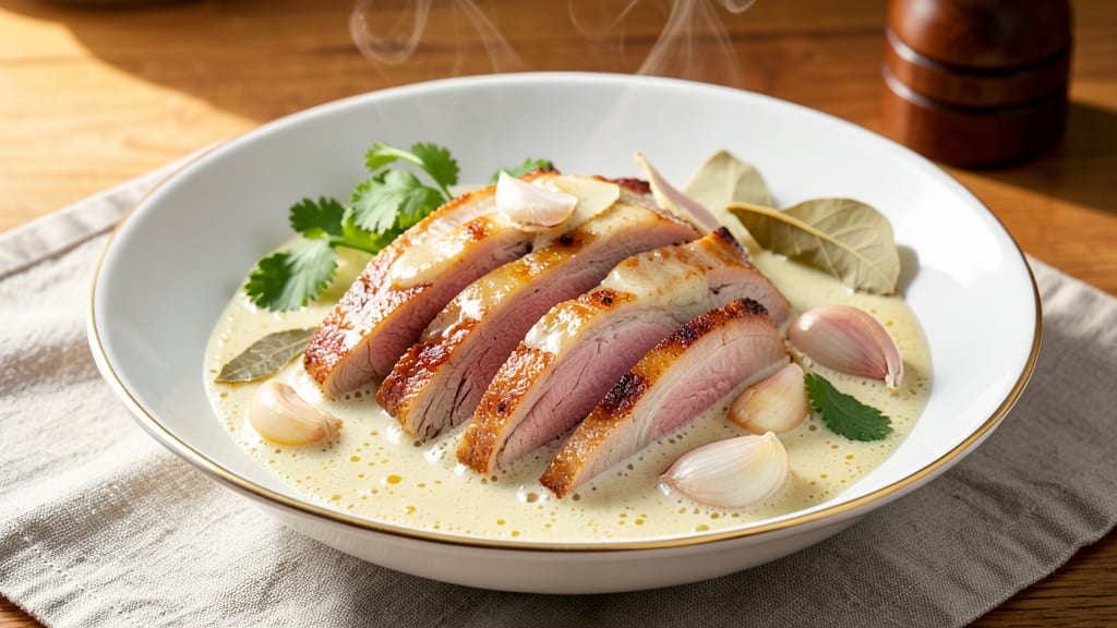 Adobong Puti Pork Recipe: Silky Coconut Cream and Herb-Infused Tender Meat