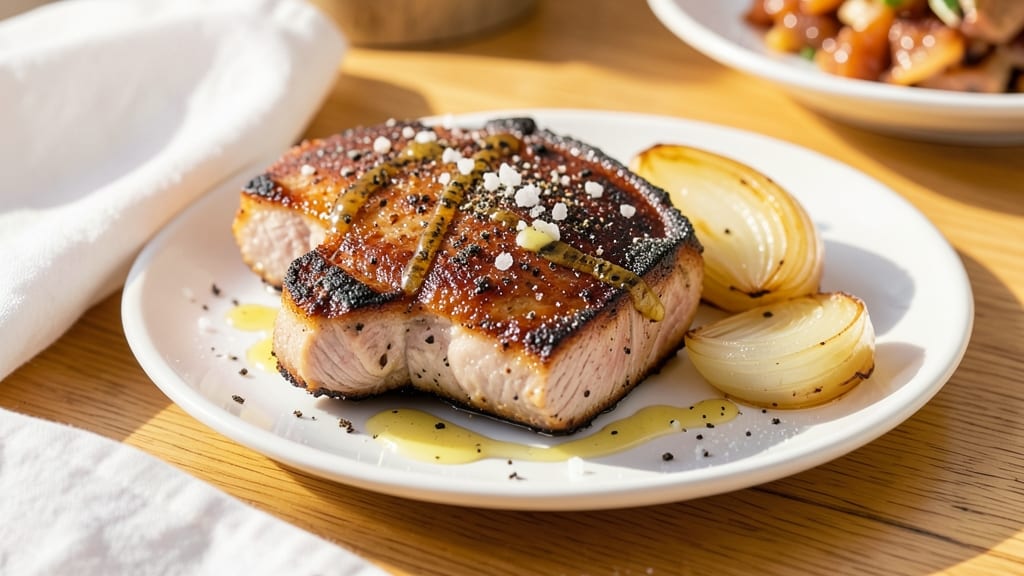 MN State Fair Pork Chop Recipe: Crispy-Crusted Comfort with Caramelized Onion Bite