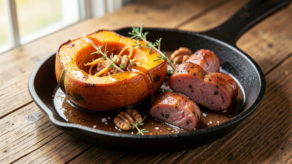 Acorn Squash And Pork Sausage Recipe: Roasted Sweetness Meets Savory Crunch