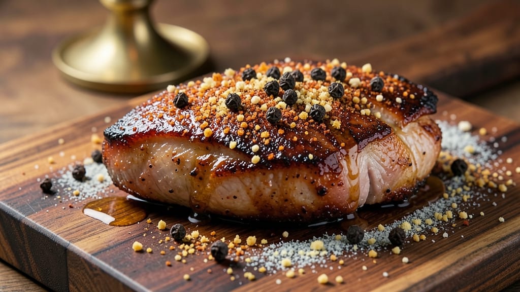 Minnesota State Fair Pork Chop Seasoning Recipe: Smoky Maple-Garlic Crust Blend