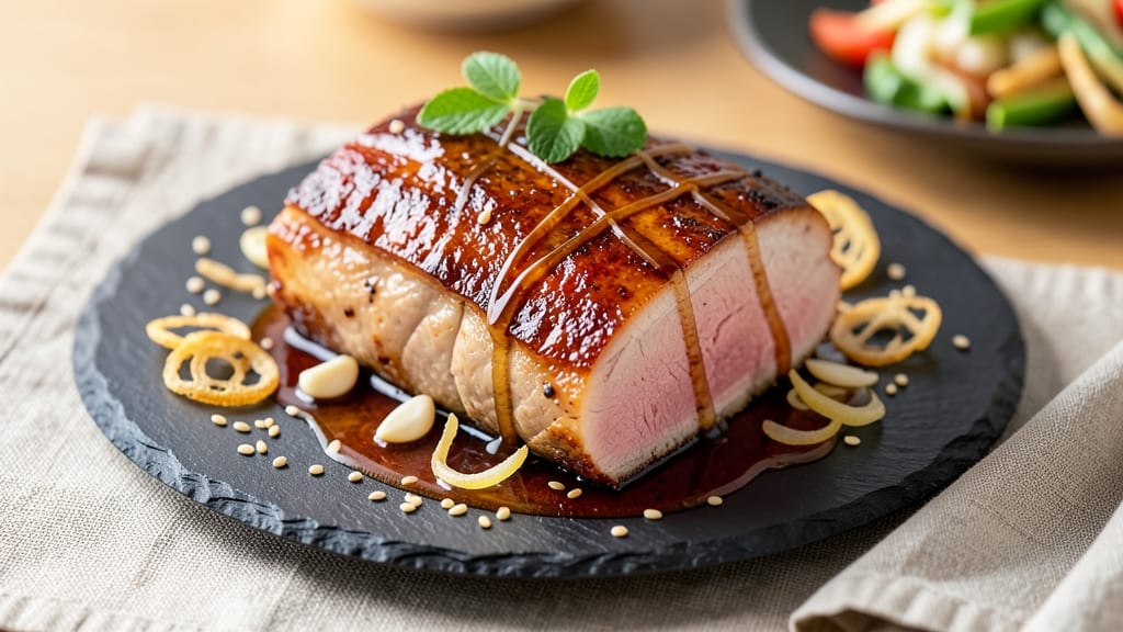 Asian Pork Loin Roast Recipe: Sweet-Savory Glaze That Caramelizes Edges