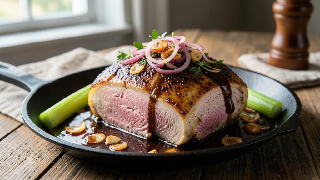 Mississippi Pork Roast Recipe Slow Cooker: Smoky-Sweet Shreds With Celery Crown Crunch