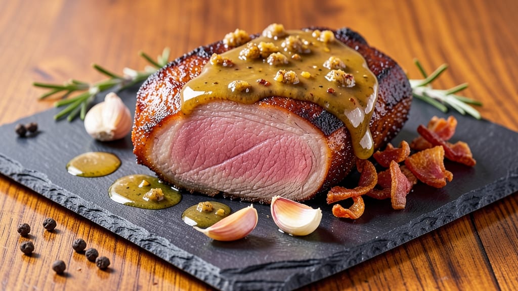 4.5-Lb Pork Loin Recipe: Reverse-Seared Crust With Moist Core