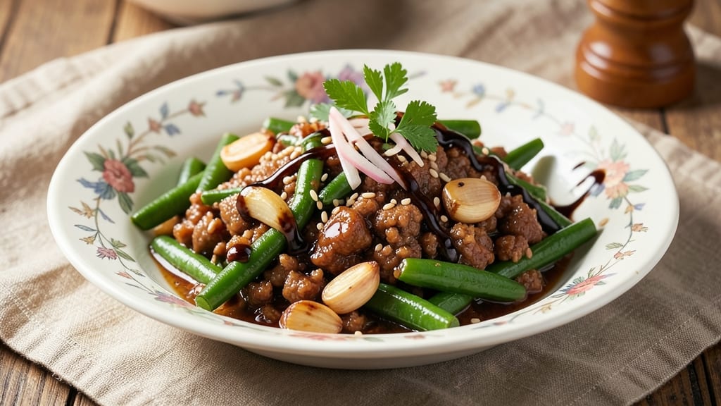 Minced Pork and Green Beans Chinese Recipe: Wok-Fried Umami Crunch in 20 Minutes