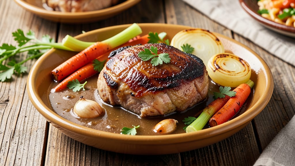 Crock Pot Pork Roast Gravy Recipe: Rich Velout from Slow-Cooked Juices