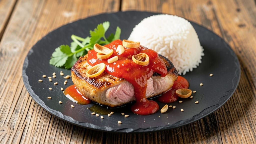 Chinese Tomato Pork Chops Recipe: Sweet-Sour Glaze That Caramelizes Edges