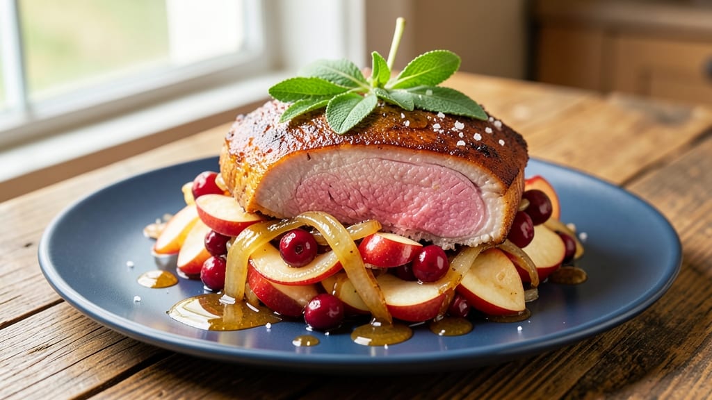 Apple Cranberry Stuffed Pork Tenderloin Recipe: Sweet-Savory Filling That Never Dries Out