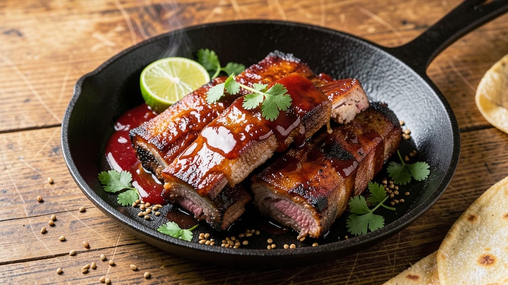 Mexican Pork Ribs Oven Recipe: Smoky Chipotle Glaze That Caramelizes Edges
