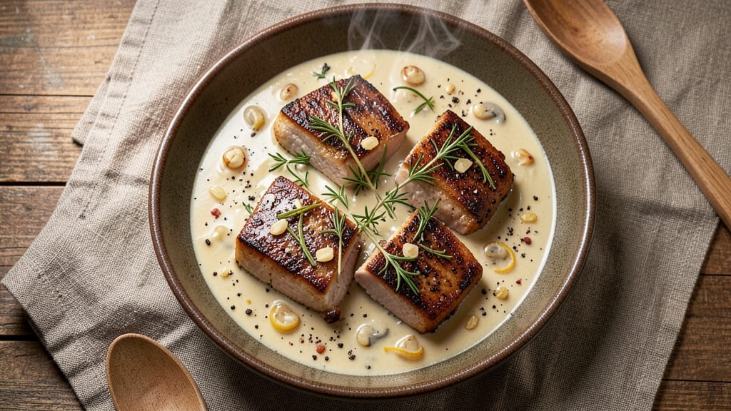 Slow Cooker Pork Chop Recipe with Cream of Mushroom Soup: Savory Soup-Braised Tender Chops