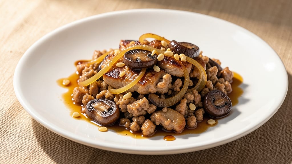 Minced Pork and Mushroom Recipe: Umami-Packed One-Pan Dinner
