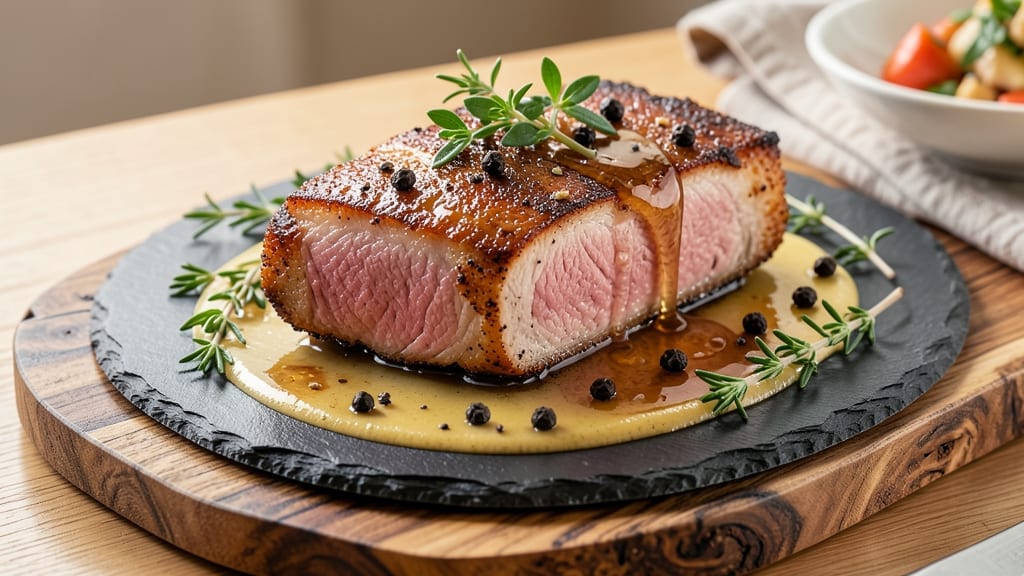 Michelin Star Pork Chops Recipe: Pan-Seared Crust With Juicy Pink Centers
