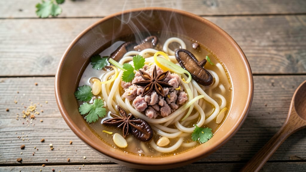 Minced Pork Noodle Soup Recipe: Warm Umami Hug in One Pot