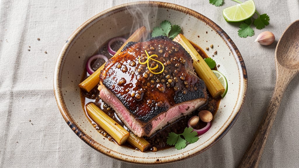 Cuban Pork Shoulder Slow Cooker Recipe: Moist Shreds With Tangy Mustard-Celery Crown Crunch