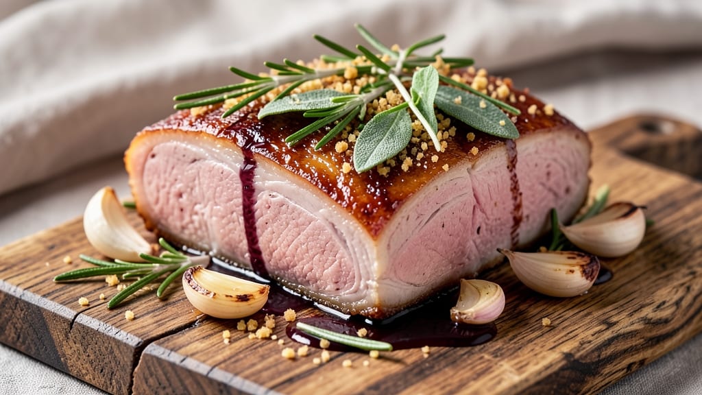 2-Pound Pork Loin Roast Recipe: Juicy Pink Centers With Herb-Crusted Crunch