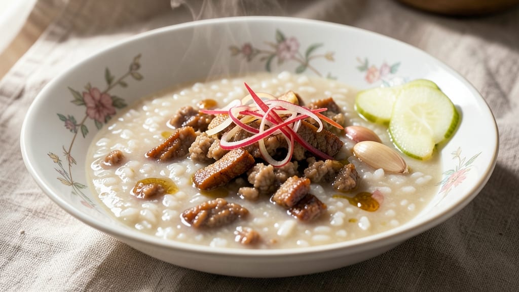 Minced Pork Congee Recipe: Savory Rice Porridge With Silky Texture