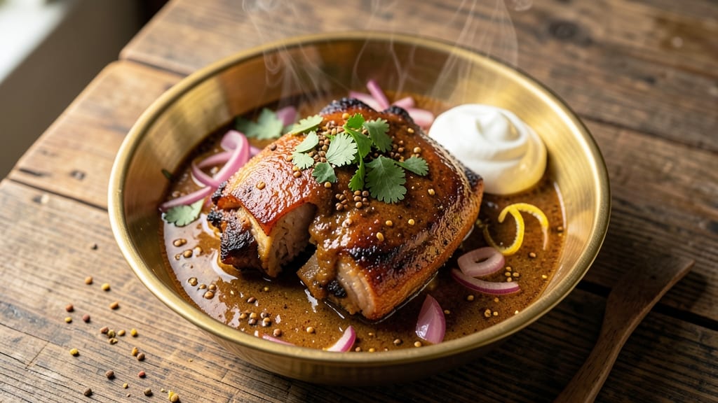 Anglo-Indian Pork Curry Recipe: Fragrant Turmeric and Tamarind Balance