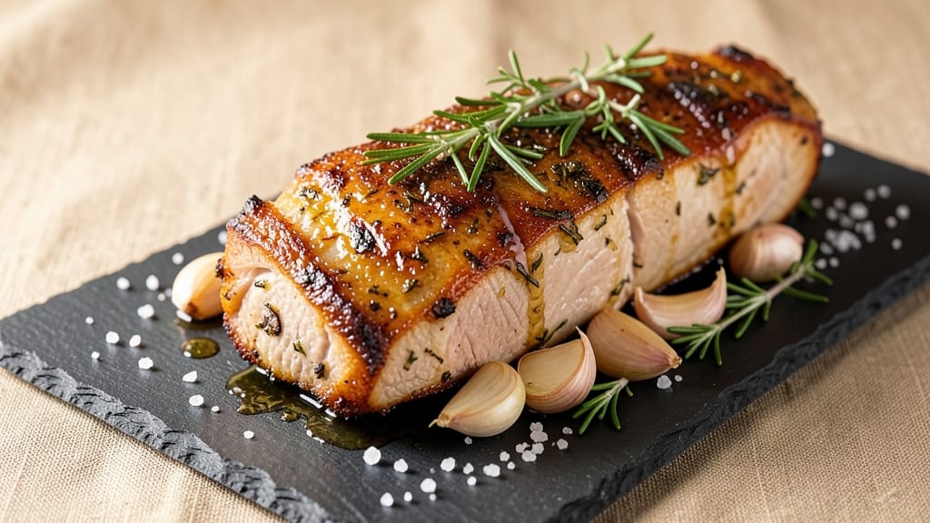 3 Pound Pork Loin Recipe: Juicy Pink Centers With Herb-Crusted Crust
