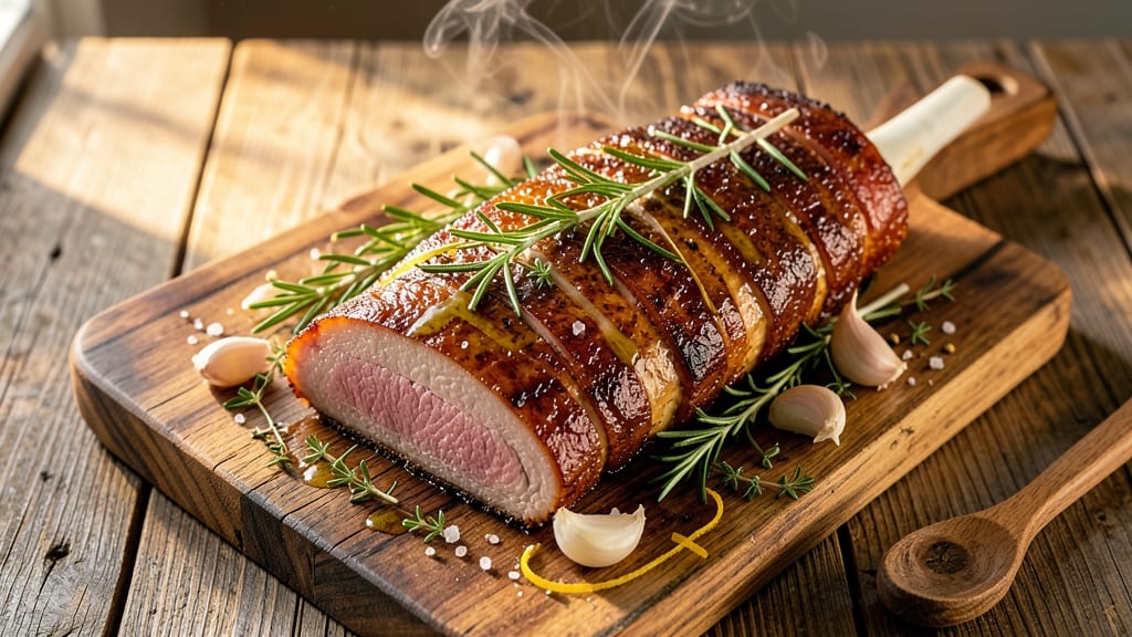 10 Pound Pork Loin Recipe: Herb-Crusted Roast With Juicy Pink Centers
