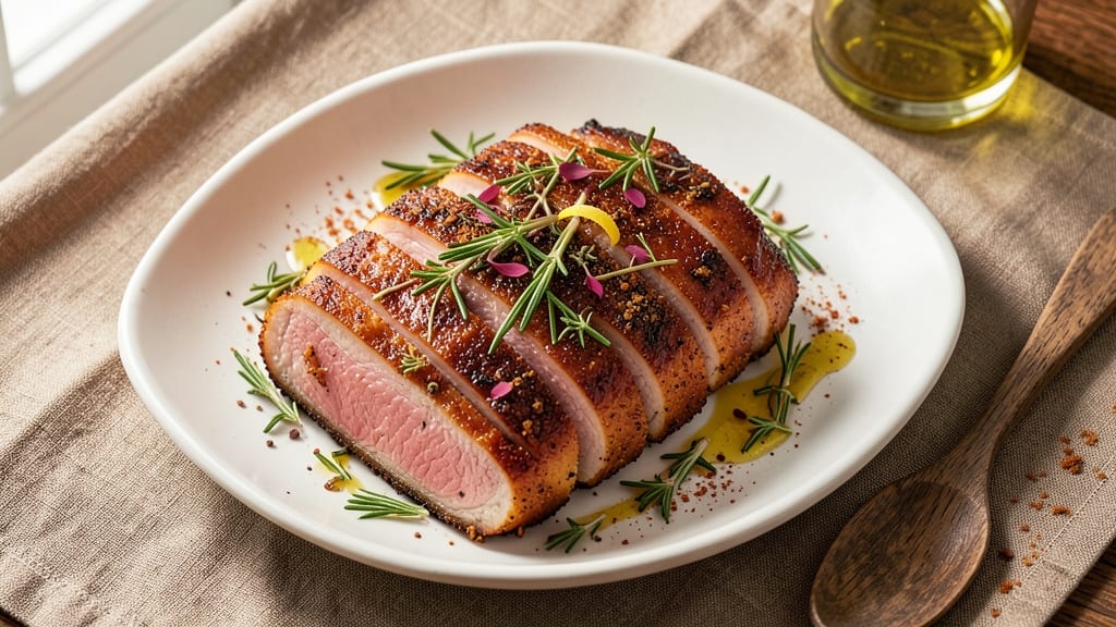 Airfryer Pork Loin Recipe: Juicy Center With Crispy Air-Crisped Bark
