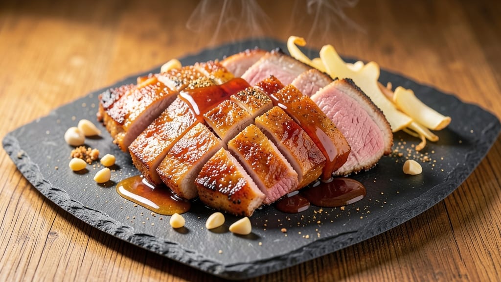 Chinese Pork Roast Recipe Oven: Five-Spice Glazed Crust Over Melting Tender Meat