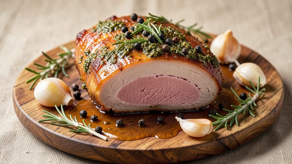 4-Pound Pork Loin Roast Recipe: Juicy Pink Centers With Herb-Crusted Crunch