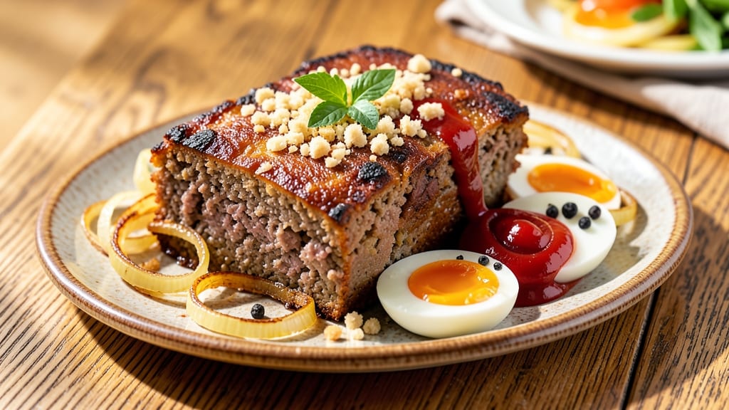 Meatloaf Recipe Half Pork Half Beef: Juicy Glaze-Sealed Crust and Perfectly Moist Center