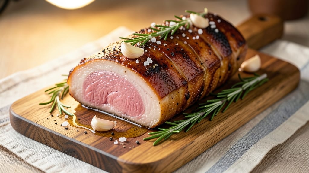 4-Lb Boneless Pork Loin Roast Recipe: Juicy Pink Hearts Guaranteed in 45 Minutes