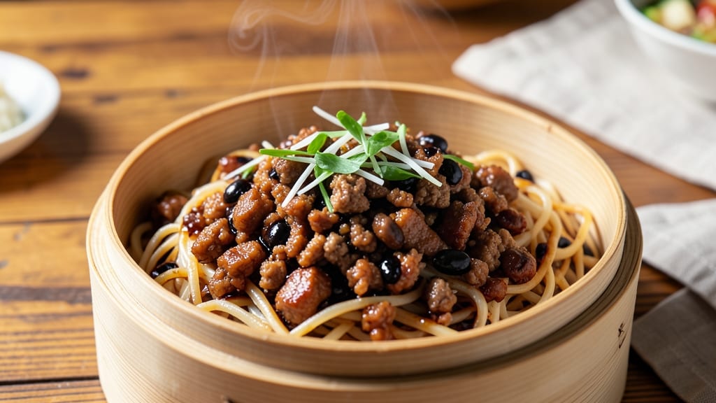 Minced Pork Noodle Recipe: Wok-Fried Umami Bomb With Silky Rice Noodles