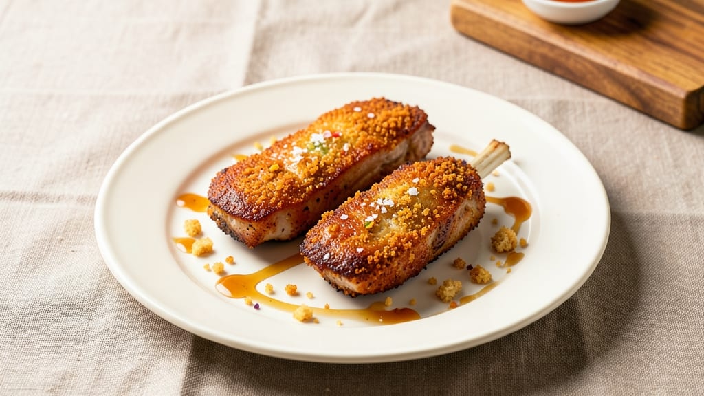 Air Fryer Recipe for Pork Chops with Panko: Crunchy Gold Crust, Juicy Pink Centers